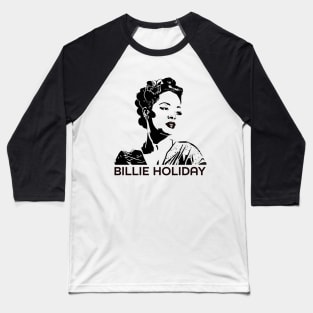 Bille Holiday Lady Day Baseball T-Shirt